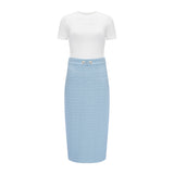 PRIMANELK | Baby Blue Set - Skirt + Shirt
