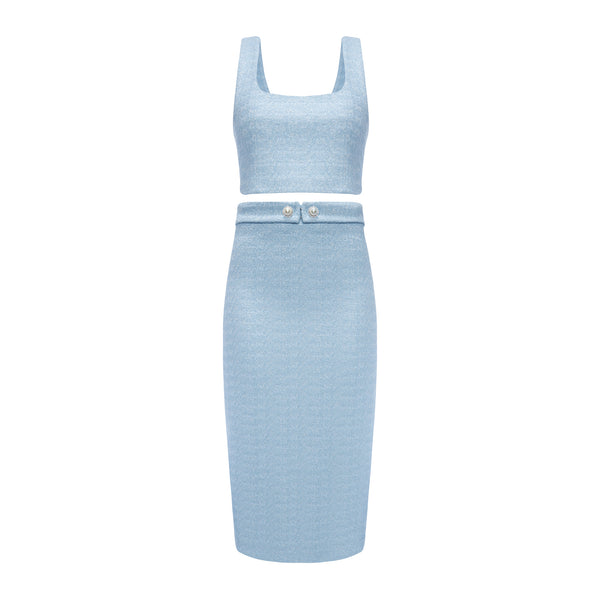 PRIMANELK | Baby Blue Set - Skirt + Top