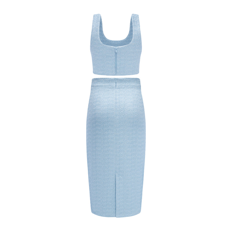 PRIMANELK | Baby Blue Set - Skirt + Top