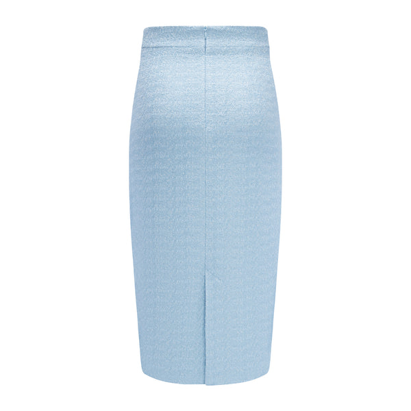 PRIMANELK | Baby Blue Bouclé Skirt