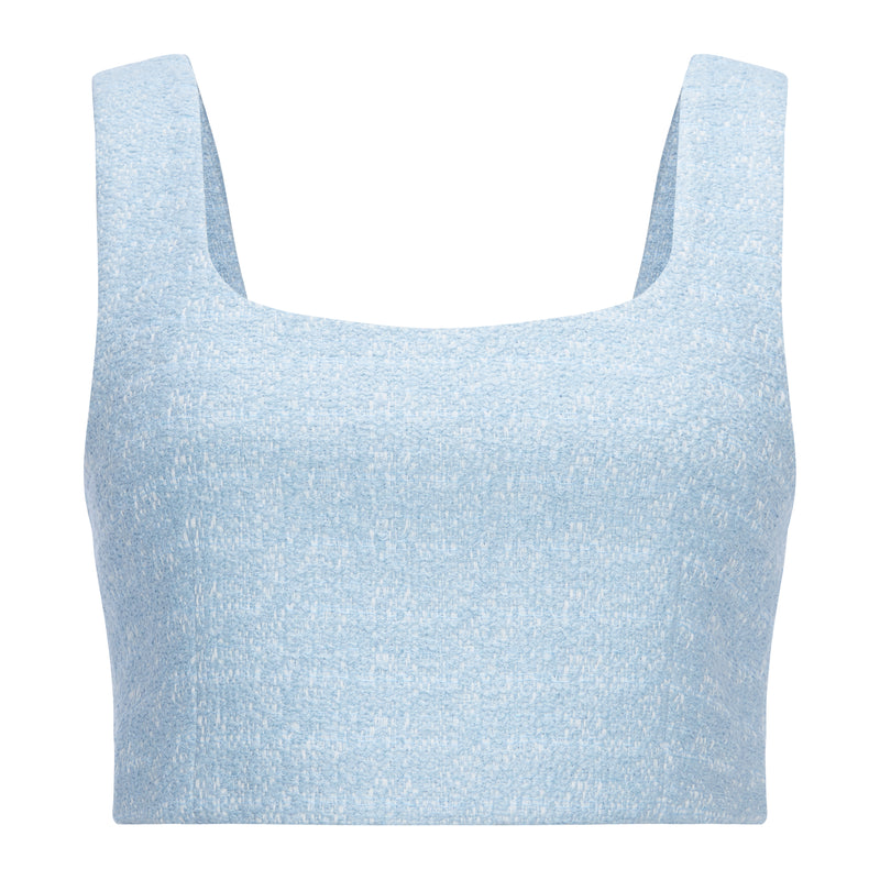 PRIMANELK | Baby Blue Bouclé Skirt