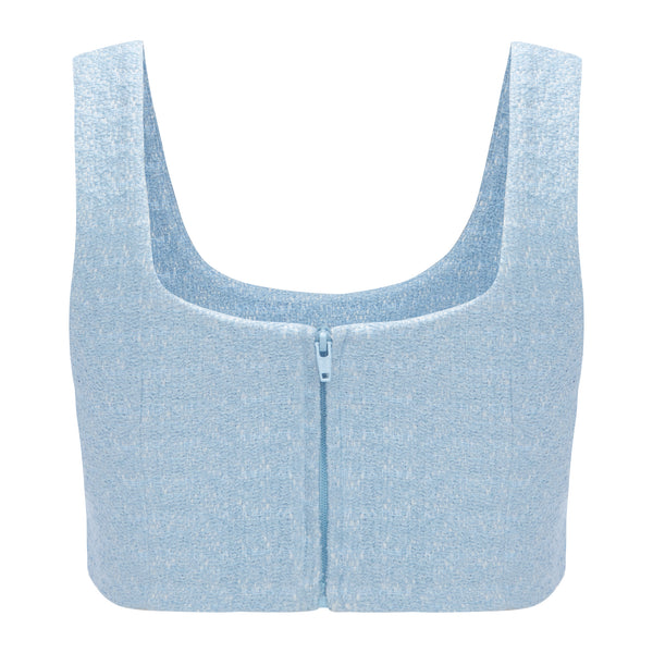 PRIMANELK | Baby Blue Bouclé Skirt