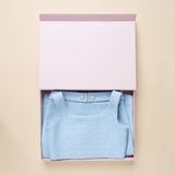 PRIMANELK | Baby Blue Bouclé Skirt