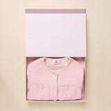 PRIMANELK | Powder Pink Bouclé Jacket