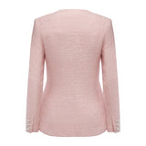 PRIMANELK | Powder Pink Bouclé Jacket