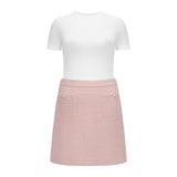 PRIMANELK | POWDER PINK SET - Skirt + Shirt