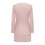 PRIMANELK | POWDER PINK SET - Jacket + Skirt