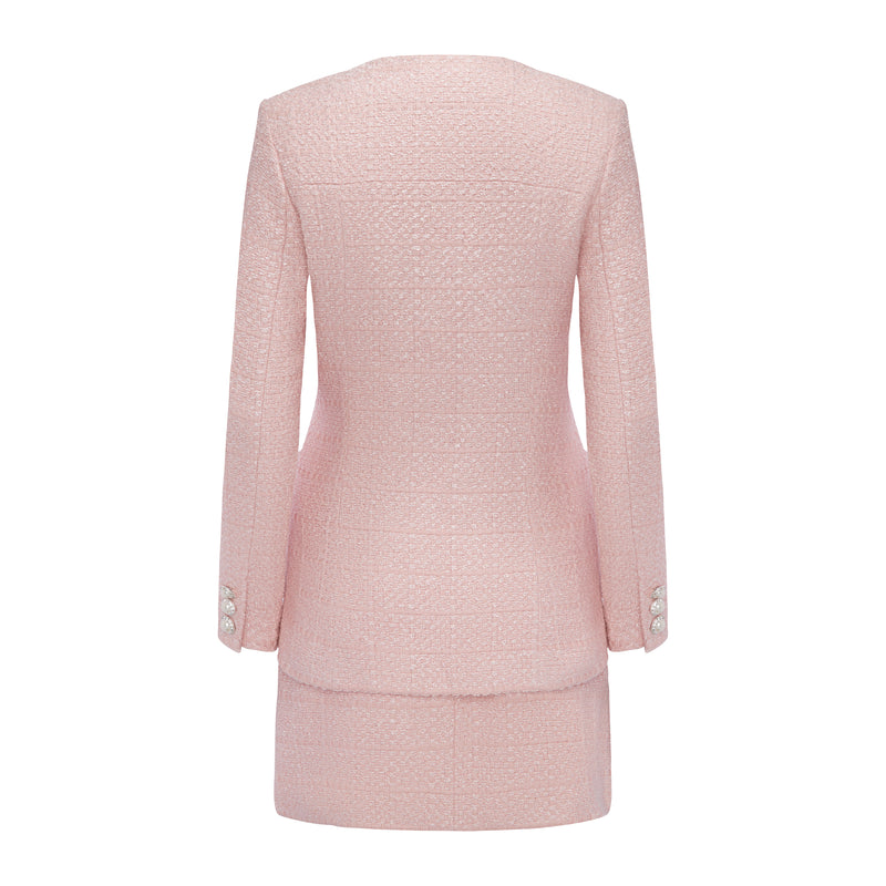PRIMANELK | POWDER PINK SET - Jacket + Skirt